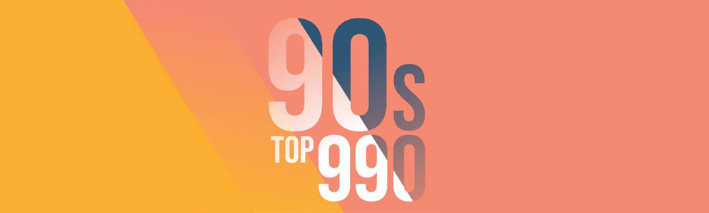 Nostalgie Top 990 van de 90's