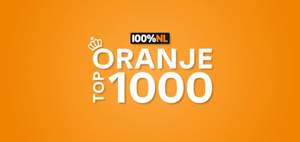 100p oranje top 1000 hitnoteringen 2025
