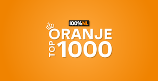 100p oranje top 1000 hitnoteringen 2025
