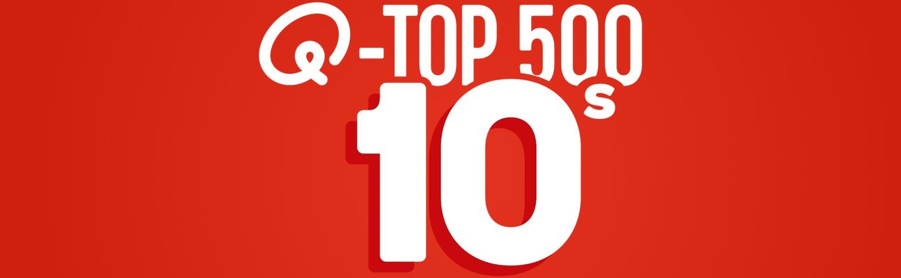 Qmusic Q-top 500 van de 10s