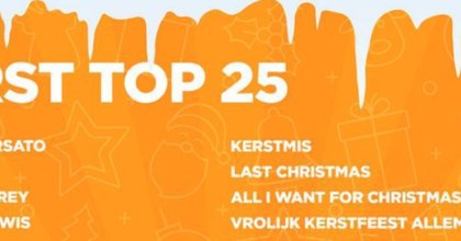 Marco Borsato op 1 in Kerst Top 25 van 100% NL