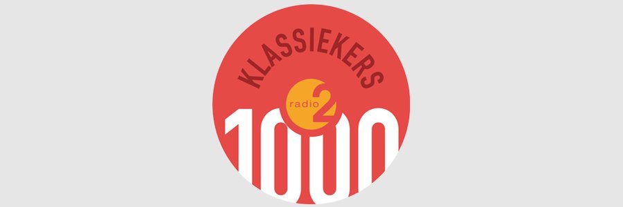 De 1000 Klassiekers van Radio 2 zijn bekend