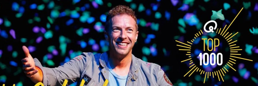 Viva La Vida van Coldplay bekroond tot beste hit aller tijden in Q-Top 1000