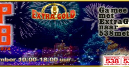 Zondag 27 december start de TOP 538 op Extra Gold