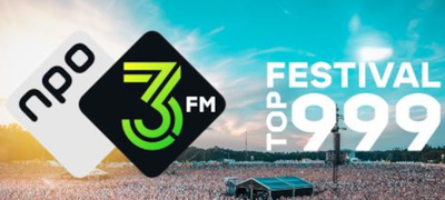 Nederlandse artiesten prominent in top 10 van 3FM Festival Top 999