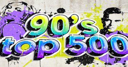 De Joe 90's Top 500 komt volgende week terug op de radio