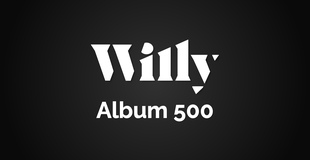 willy album 500 hitnoteringen 2025